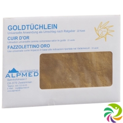 Alpmed gold handkerchief