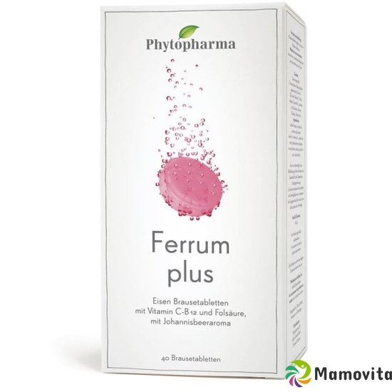 Phytopharma Ferrum Plus Brausetabletten 40 Stück buy online