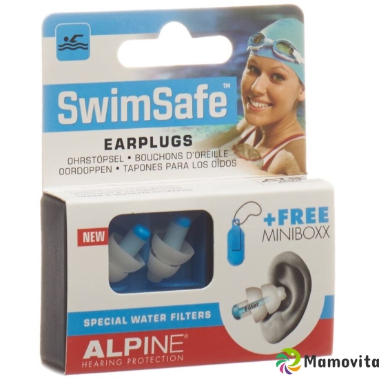 Alpine Swimsafe earplugs 1 pair buy online