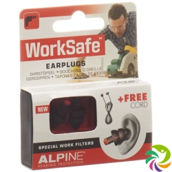 Alpine Worksafe earplugs 1 pair