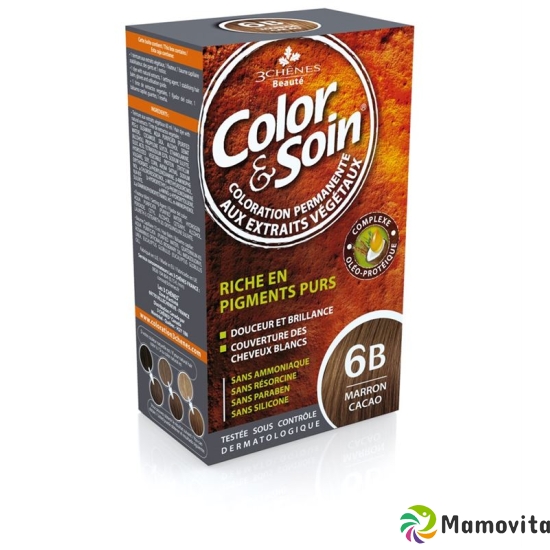 Color Et Soin Coloration Marron Cacao 6b 135ml buy online