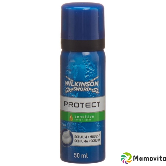 Wilkinson Protect Rasierschaum empfindliche Haut 50ml buy online