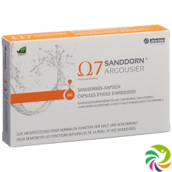 Ω7 Sanddorn Argousier Sea Buckthorn Oil Capsules 60 Caps