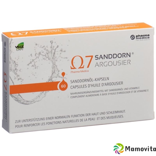 Ω7 Sanddorn Argousier Sea Buckthorn Oil Capsules 60 Caps buy online