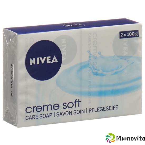 Nivea Cremeseife Creme Soft Duo 2x 100g buy online