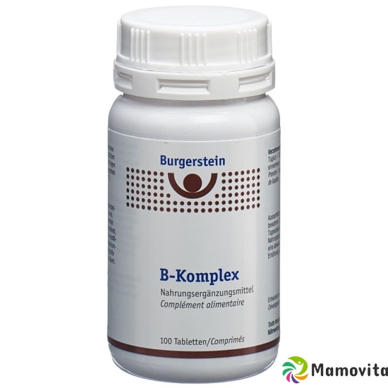 Burgerstein B-Komplex tablets 100 pieces buy online