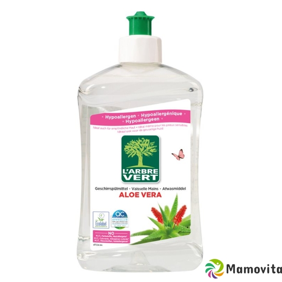 L'Arbre Vert Dishes & hands Aloe Vera 500ml buy online