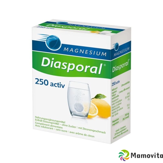 Magnesium Diasporal Activ Brausetablette 250mg 20 Stück buy online