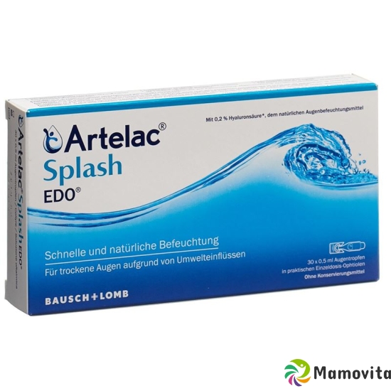 Artelac Splash Edo Augentropfen 30 Monodosis 0.5ml buy online