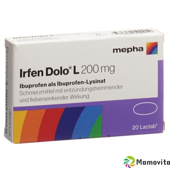 Irfen Dolo L Lactabs 200mg 20 Stück buy online