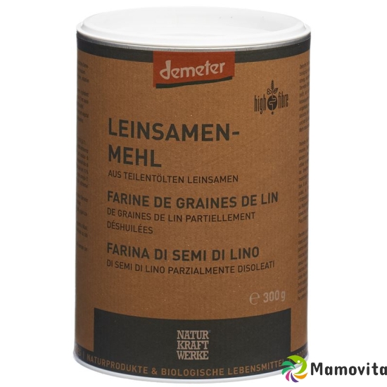 Naturkraftwerke Leinsamenmehl Demeter 300g buy online