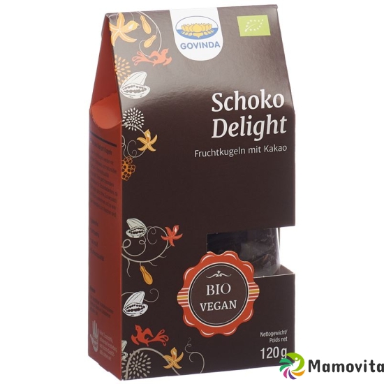 Govinda Schoko Delight Kugeln Bio Box 120g buy online