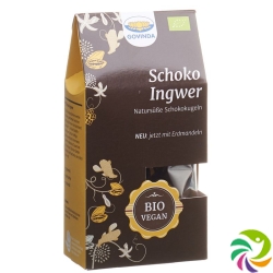 Govinda Schoko Ingwer Kugeln Bio Box 120g