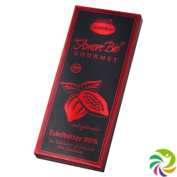 Liebharts Edelbitt Schoko 99% Kakao Tafel Bio 80g