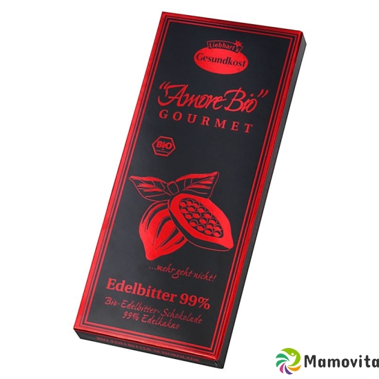 Liebharts Edelbitt Schoko 99% Kakao Tafel Bio 80g buy online