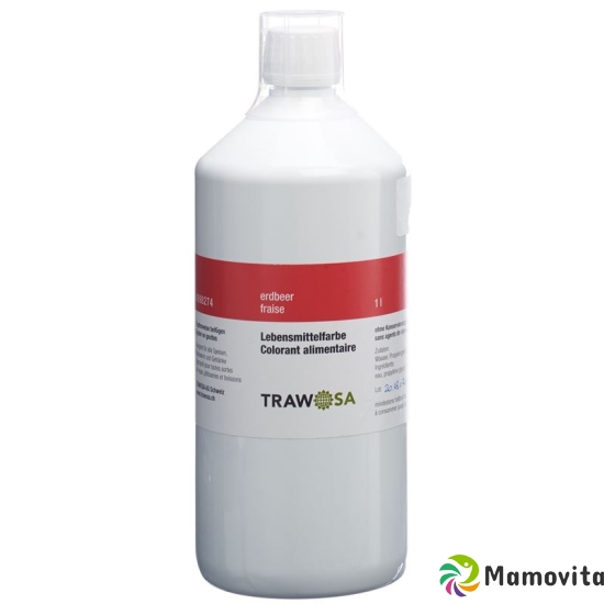 Trawosa Lebensmittelfarbstoff Erdbeer Flasche 1L buy online