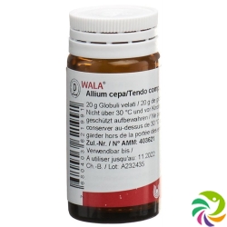 Wala Allium Cepa/tendo Comp Globuli Flasche 20g