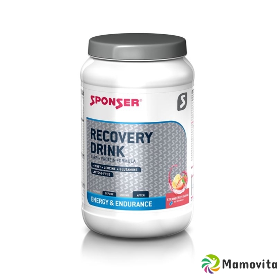 Sponser Recovery Drink Erdbeer Banane Dose 1.2kg buy online