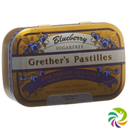 Grether’s Pastilles Blueberry Zuckerfrei Dose 110g