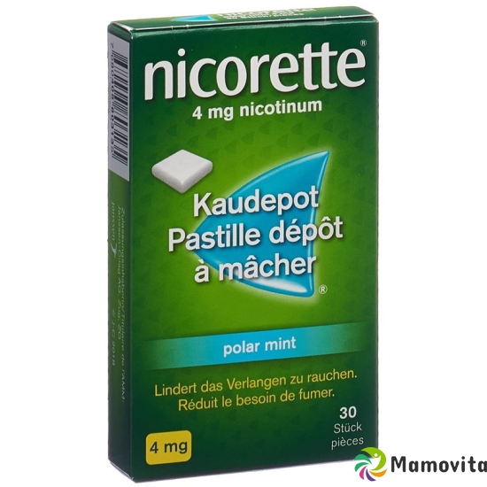 Nicorette Polar Mint Kaudepots 4mg 30 Stück buy online