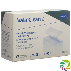 Valaclean Z Einmal Waschlappen 21x25cm 100 Stück