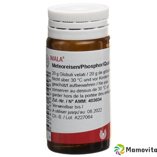 Wala Meteoreisen/phosphor/quarz Globuli 20g buy online