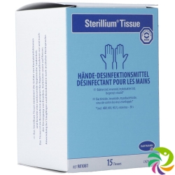 Sterillium Tissue hand disinfectant 15 pieces