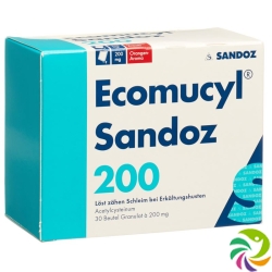 Ecomucyl Sandoz Granulat 200mg Beutel 30 Stück