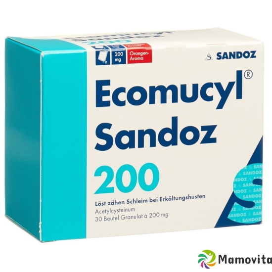 Ecomucyl Sandoz Granulat 200mg Beutel 30 Stück buy online