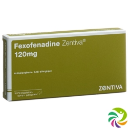 Fexofenadine Zentiva Filmtabletten 120mg 10 Stück