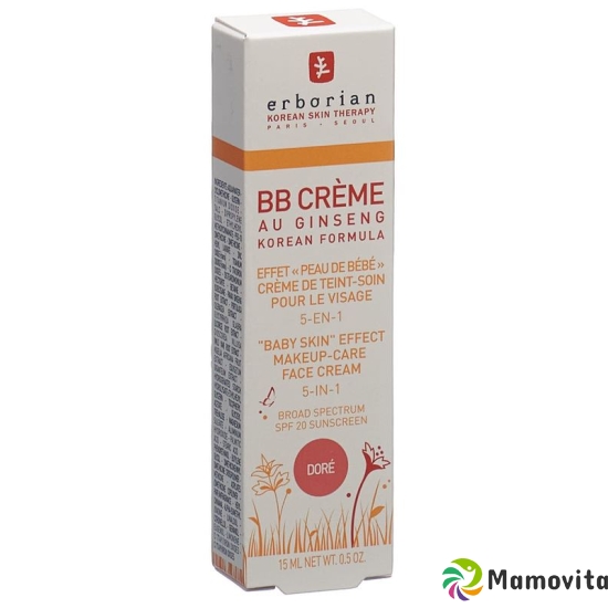 Erborian Korean Ther BB Cr Au Ginseng Dore 15ml buy online