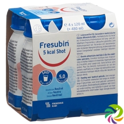 Fresubin 5kcal Shot Neutral 4x 120ml