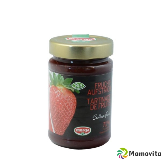 Morga Fruchtaufstrich 70% Erdbeer Bio 350g buy online