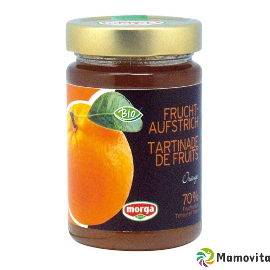 Morga Fruchtaufstrich 70% Orange Bio 350g buy online