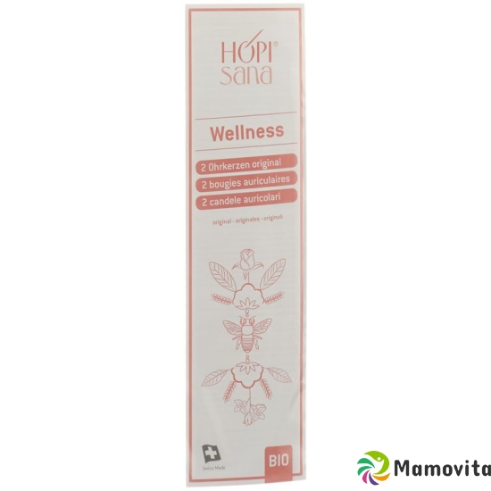 Hopisana Ohrenkerzen Rosa Wellness 2 Stück buy online