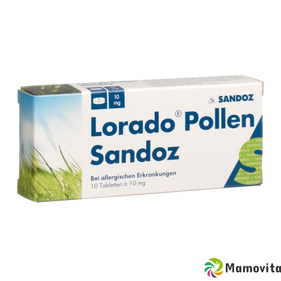 Lorado Pollen Sandoz Tabletten 10mg 10 Stück buy online