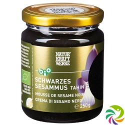 Naturkraftwerke Schwarzes Sesammuss Bio/kba 250g