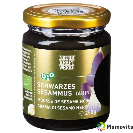 Naturkraftwerke Schwarzes Sesammuss Bio/kba 250g buy online