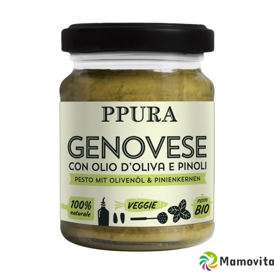 Ppura Pesto Basilico Genovese Bio 140g buy online