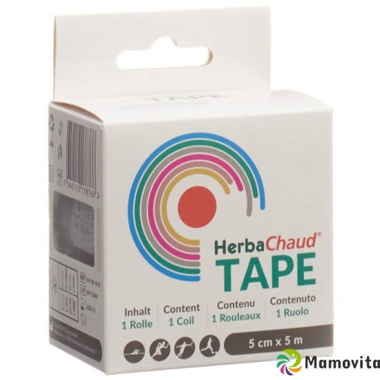 Herbachaud Tape 5cmx5m Black buy online