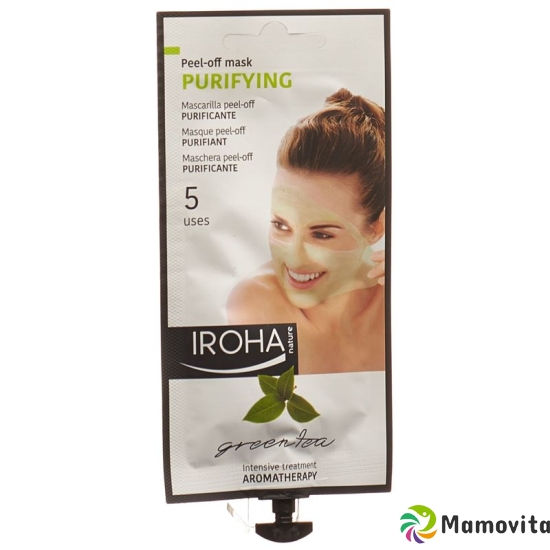 Iroha Beauty Time Green Tea Peel Off Mask 25ml buy online