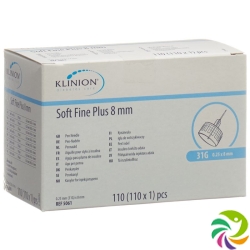 Klinion Soft Fine Pl Pen-Nadel 8mm 31g 110 Stück