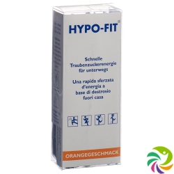 Hypo-fit Flüssigzucker Orange Beutel 12 Stück