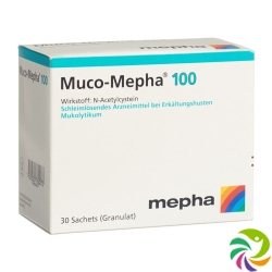 Muco Mepha Granulat 100mg Beutel 30 Stück