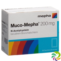 Muco Mepha Granulat 200mg Beutel 30 Stück