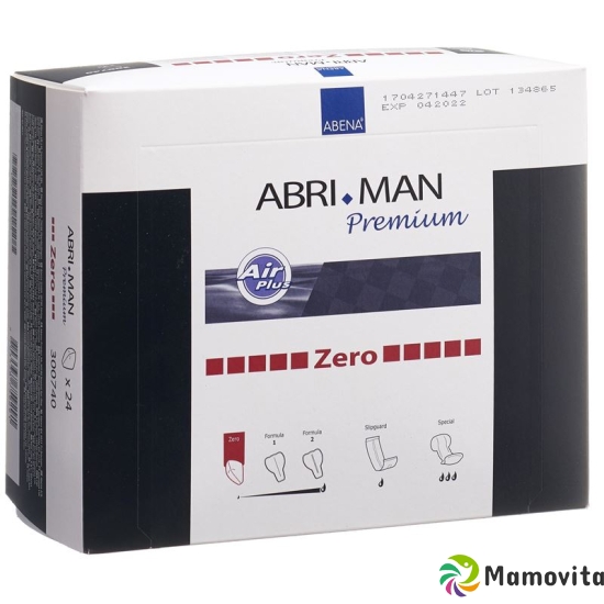 Abri Man Zero Premium Inkontinenz Einlage 24 Stück buy online