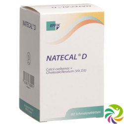 Natecal D Schmelztabletten 60 Stück