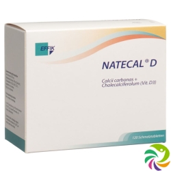 Natecal D Schmelztabletten 120 Stück