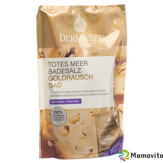 DermaSel Badesalz Gold + 20ml 400g buy online