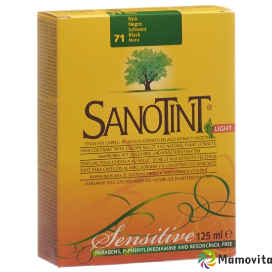 Sanotint Sensitive Light Hair Color 71 black buy online